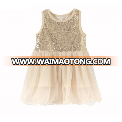 new design glitter baby dress wholesale baby dress