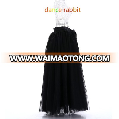 wholesale adult long tutu 100cm tutu puffy adult black tutu