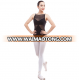 whoelsale black ballet leotards sexy black ballet dancewear